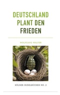 Cover: Deutschland plant den Frieden - BoD - Books on Demand