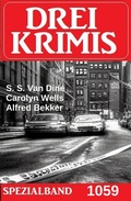 Cover: Drei Krimis Spezialband 1159 - Uksak E-Books