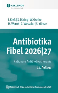 Bild: Antibiotika-Fibel 2026|27 - MWV Medizinisch Wissenschaftliche Verlagsgesellschaft