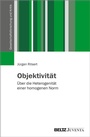 Cover: Objektivität - Juventa Verlag ein Imprint der Beltz Verlagsgruppe GmbH & Co. KG