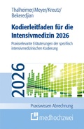 Bild: Kodierleitfaden f&uuml;r die Intensivmedizin 2026 - medhochzwei Verlag