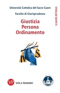 Cover: Giustizia, Persona, Ordinamento - Vita E Pensiero