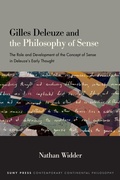 Cover: Gilles Deleuze and the Philosophy of Sense - State University of New York Press