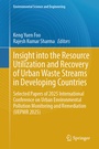 Cover: Insight into the Resource Utilization and Recovery of Urban Waste Streams in Developing Countries - Springer