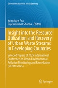 Cover: Insight into the Resource Utilization and Recovery of Urban Waste Streams in Developing Countries - Springer