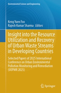 Enlarge image Cover: Insight into the Resource Utilization and Recovery of Urban Waste Streams in Developing Countries - Springer