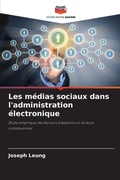 Cover: Les medias sociaux dans l'administration electronique - Editions Notre Savoir