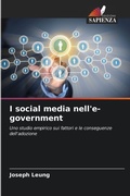 Cover: I social media nell'e-government - Edizioni Sapienza