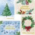 Cover: Mini-Adventskalender mit Umschlag Zauberhafte Weihnachtszeit - WWS - arsEdition
