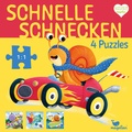 Cover: Schnelle Schnecken - 4 Puzzles - Magellan