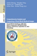 Cover: Comprehensive Analysis and Computing of Real-World Medical Images - Springer