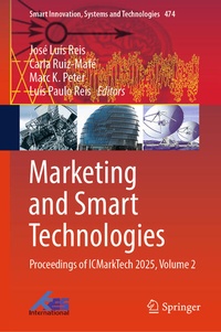 Enlarge image Cover: Marketing and Smart Technologies - Springer