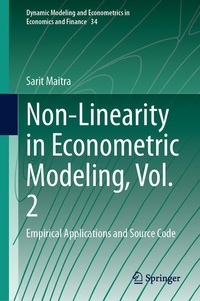 Enlarge image Cover: Non-Linearity in Econometric Modeling, Vol. 2 - Springer