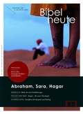 Cover: Bibel heute / Abraham, Sara, Hagar - Katholisches Bibelwerk e.V.