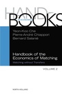 Cover: Handbook of the Economics of Matching - Elsevier
