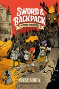 Cover: Sword and Backpack: The Three Companions - Bantam Books