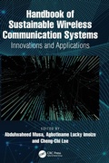 Cover: Handbook of Sustainable Wireless Communication Systems - CRC Press