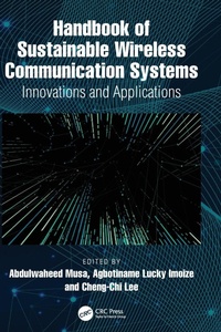 Enlarge image Cover: Handbook of Sustainable Wireless Communication Systems - CRC Press