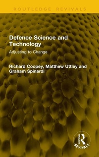 Enlarge image Cover: Defence Science and Technology - Taylor & Francis