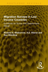 Enlarge image Cover: Migration Surveys in Low Income Countries - Taylor & Francis