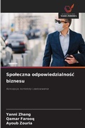 Cover: Spoleczna odpowiedzialnosc biznesu - Wydawnictwo Nasza Wiedza