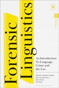 Enlarge image Cover: Forensic Linguistics - Bloomsbury Academic