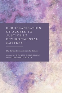 Enlarge image Cover: Europeanisation of Access to Justice in Environmental Matters - Hart Publishing
