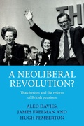 Cover: A neoliberal revolution? - Manchester University Press