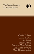 Cover: The Tanner Lectures on Human Values - University of Utah Press