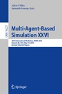 Cover: Multi-Agent-Based Simulation XXVI - Springer