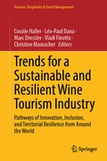 Cover: Trends for a Sustainable and Resilient Wine Tourism Industry - Springer