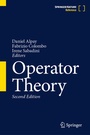 Cover: Operator Theory - Springer