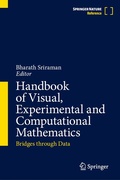 Cover: Handbook of Visual, Experimental and Computational Mathematics - Springer