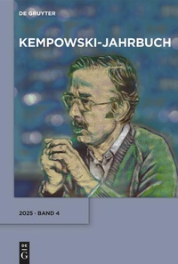 Enlarge image Cover: 2025 - De Gruyter