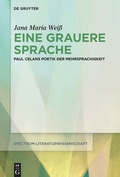 Cover: Eine grauere Sprache - De Gruyter