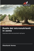 Cover: Ruolo dei micronutrienti in aonla - Edizioni Sapienza