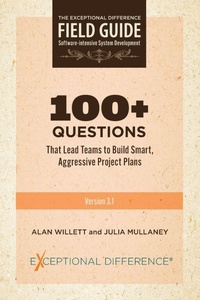 Enlarge image Cover: 100+ Questions That Lead Teams to Build Smart, Aggressive Project Plans - Exceptional Difference LLC
