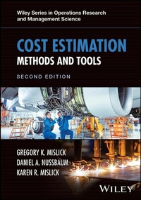 Enlarge image Cover: Cost Estimation - Wiley