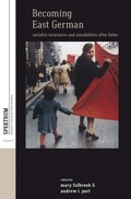Cover: Becoming East German - Berghahn Books