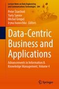 Cover: Data-Centric Business and Applications - Springer