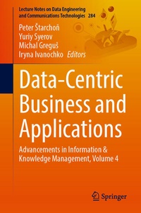 Enlarge image Cover: Data-Centric Business and Applications - Springer