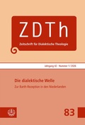 Cover: Die dialektische Welle - Evangelische Verlagsanstalt
