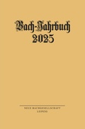 Cover: Bach-Jahrbuch 2025 - Evangelische Verlagsanstalt