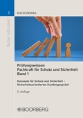 Cover: Pr&uuml;fungswissen Fachkraft f&uuml;r Schutz und Sicherheit, Band 1 - Boorberg