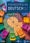 Cover: Fremdsprache Deutsch - - Heft 74 (2026): Vielf&auml;ltige Lernorte - Erich Schmidt Verlag
