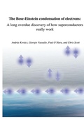 Cover: The Bose-Einstein condensation of electrons - Zitter Institute