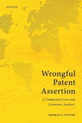Cover: Wrongful Patent Assertion - Oxford University Press