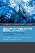 Cover: Governance of International Courts and Tribunals - Oxford University Press