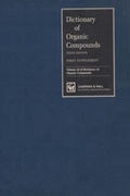 Cover: Dictionary of Organic Compounds, Sixth Edition, Supplement 1 - Taylor & Francis