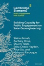 Cover: Building Capacity for Public Engagement on Solar Geoengineering - Cambridge University Press